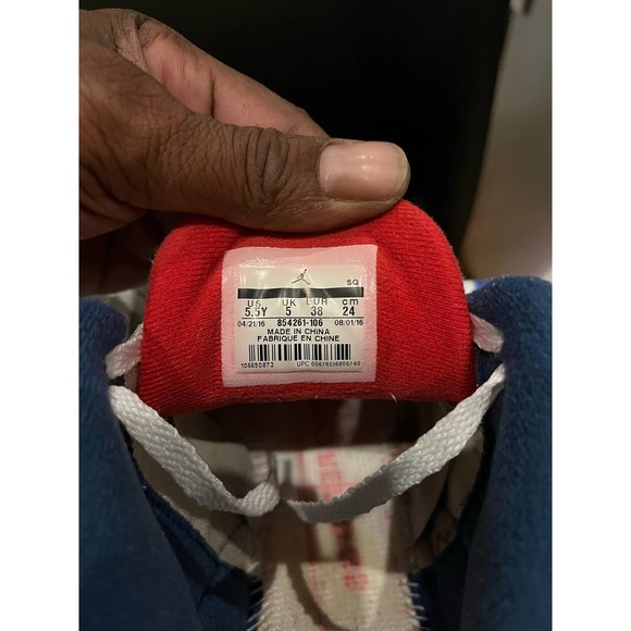 JORDAN 3 Retro True Blue GS 2016 - Picture 8 of 8